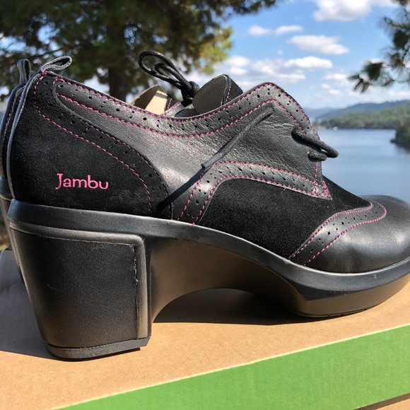 JAMBU Women's Black San Fran Encore Oxford Size 11 NWT - Picture 4 of 8
